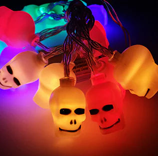 LED Pumpkin Lantern String Lights for Halloween Decor